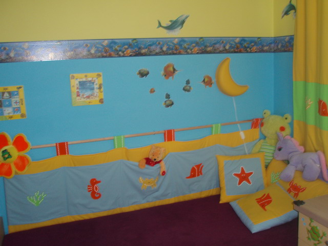 Dětské dekorace Lunami - inspirace,inspirace dětský pokoj,inspirace obývací pokoj, inspirace kuchyně - samolepky, obrázky, dekorace, aplikace a bordury Moře - mořský svět